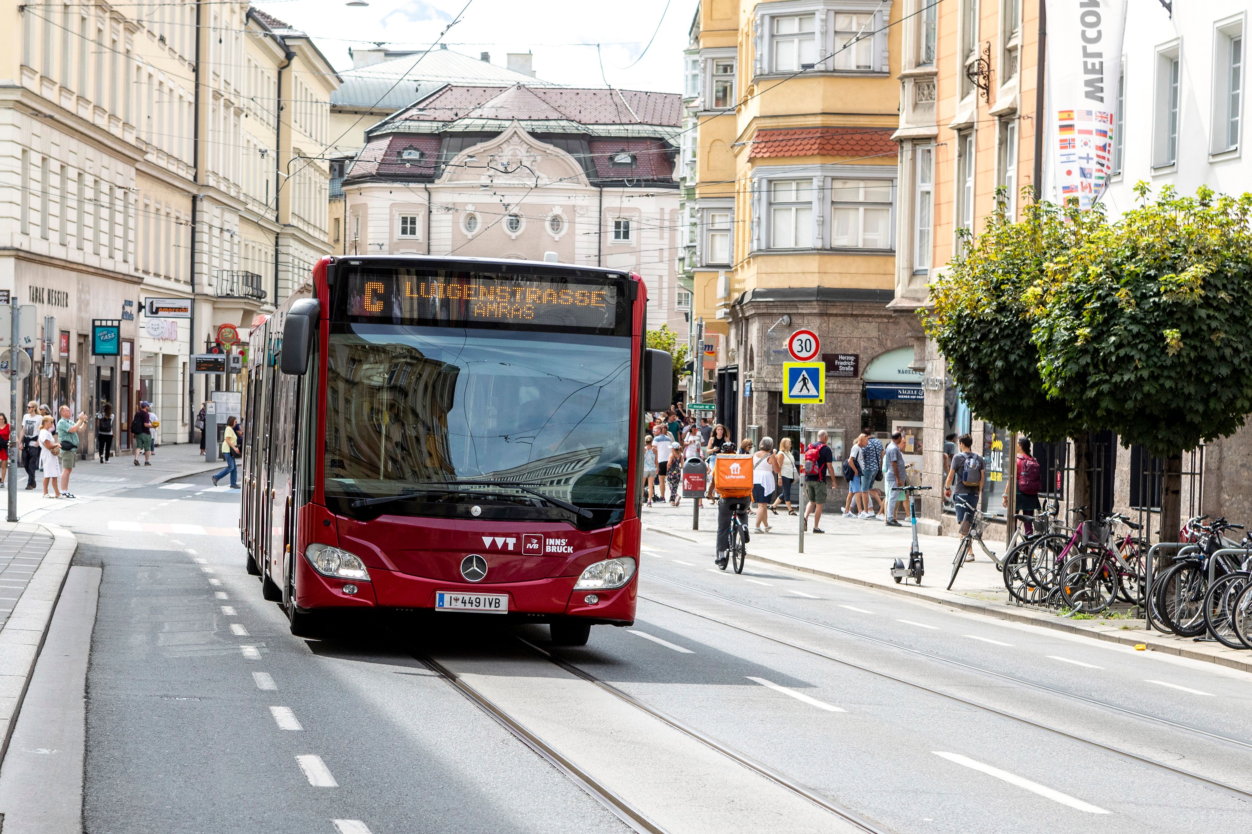 Der Vorfall ereignete sich am Dienstag in Innsbruck.