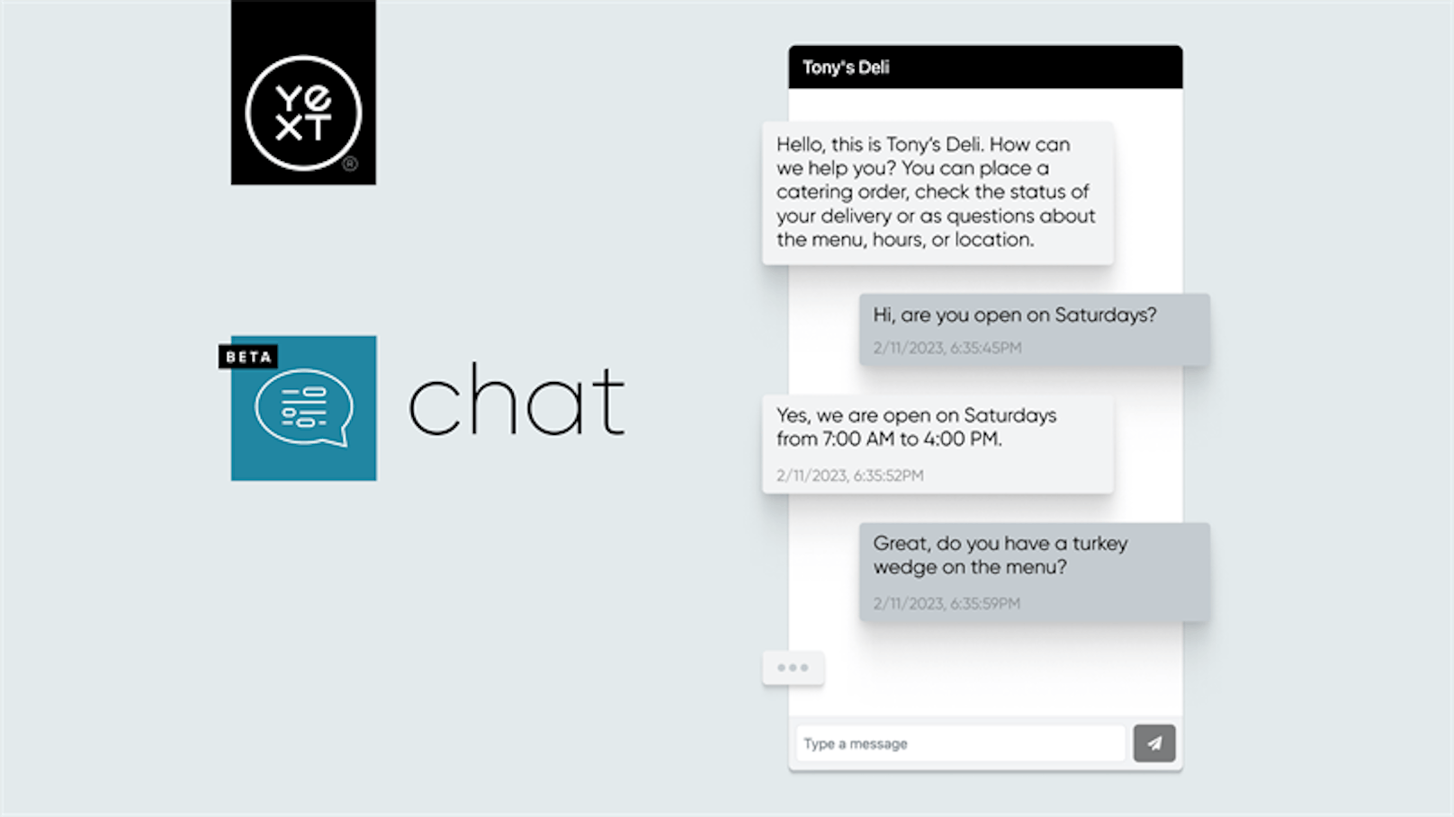 KI für Unternehmen: Yext launcht smarte Chatfunktion mit GPT-3 Integration.