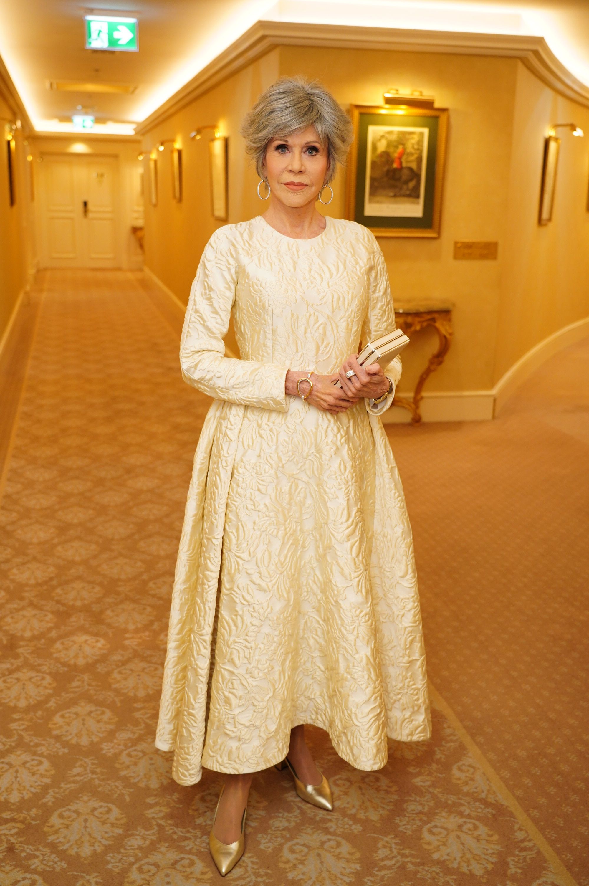 Jane Fonda war Richard Lugners Gast beim Opernball 2023.