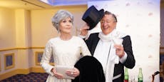 Lady in Weiß – Jane Fonda zeigt ihr Opernballkleid