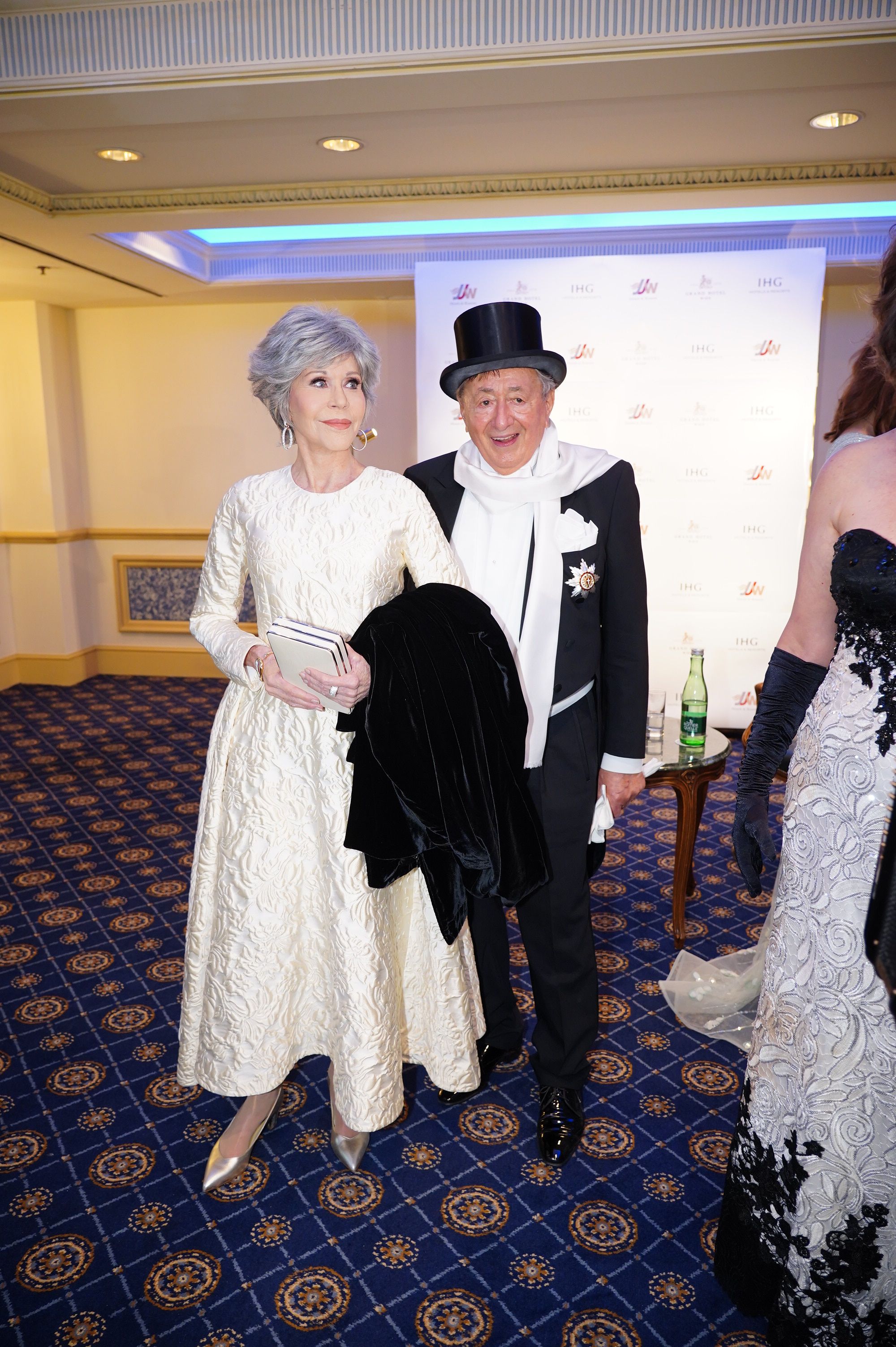 Jane Fonda ist Richard Lugners Opernballgast 2023.