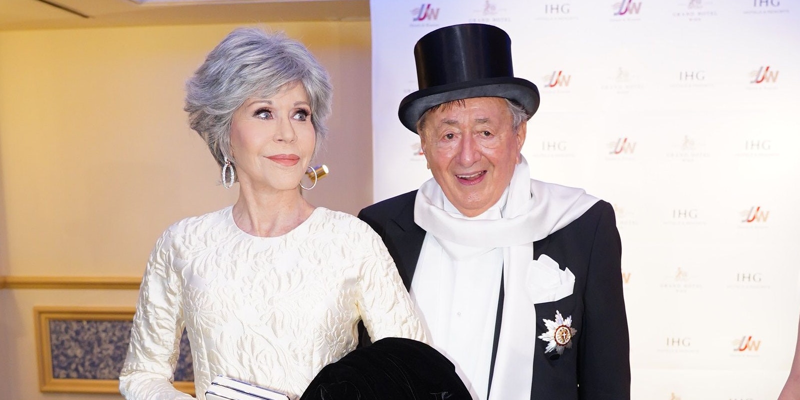 Jane Fonda ist Richard Lugners Opernballgast 2023.