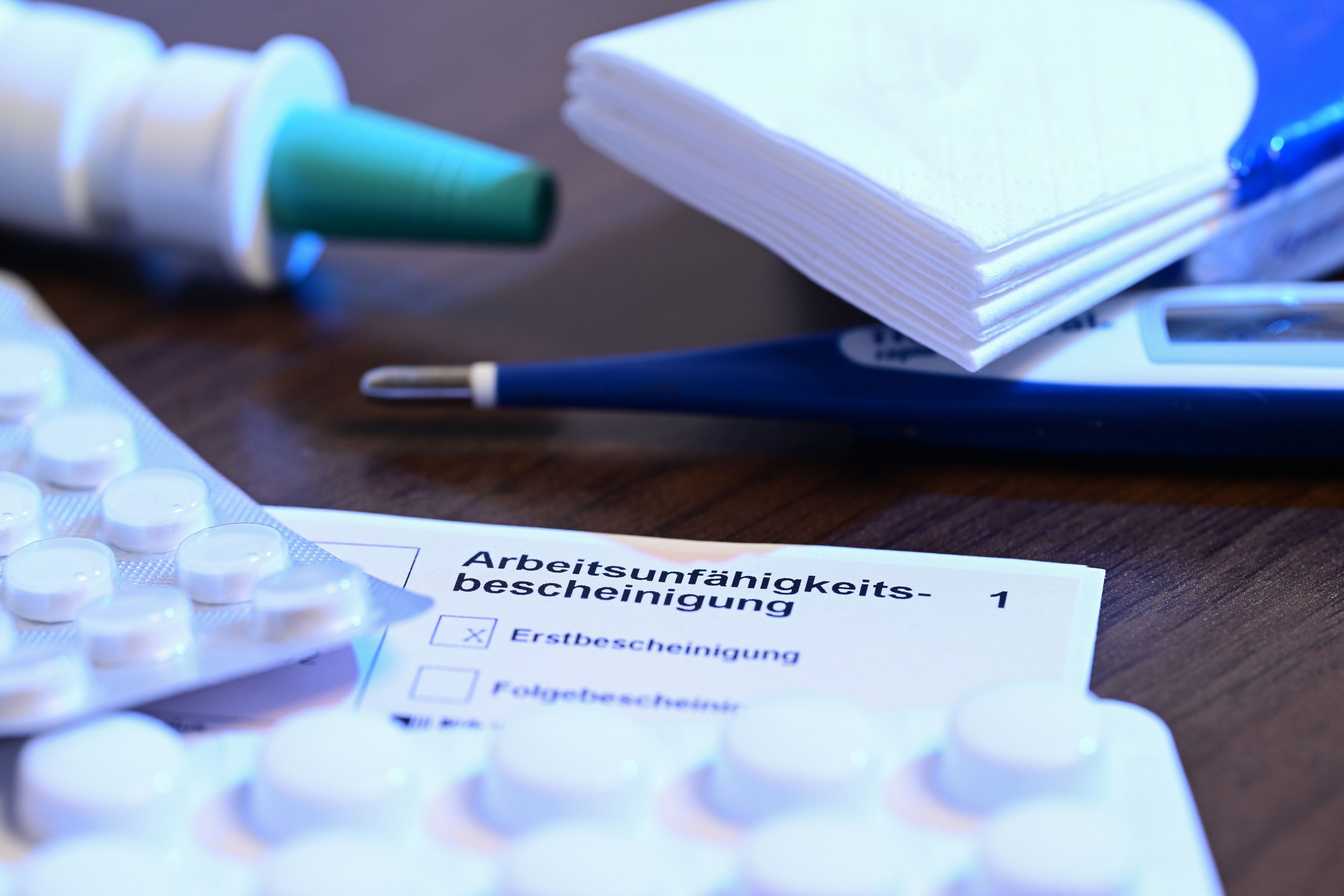 Immer mehr Krankenstände wegen grippaler Infekte in Wien.