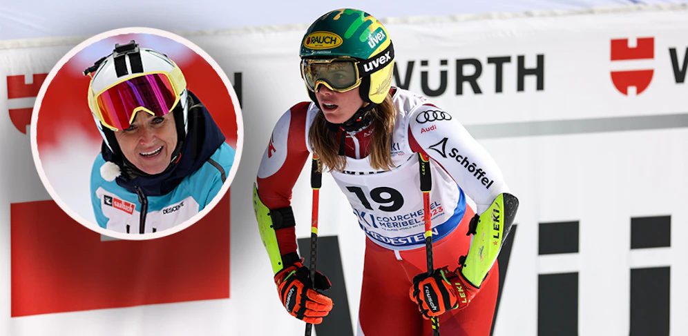 Katharina Liensberger fährt ihrer Form hinterher, ORF-Expertin Alexandra Meissnitzer geht auf ihre Skifirma los. 