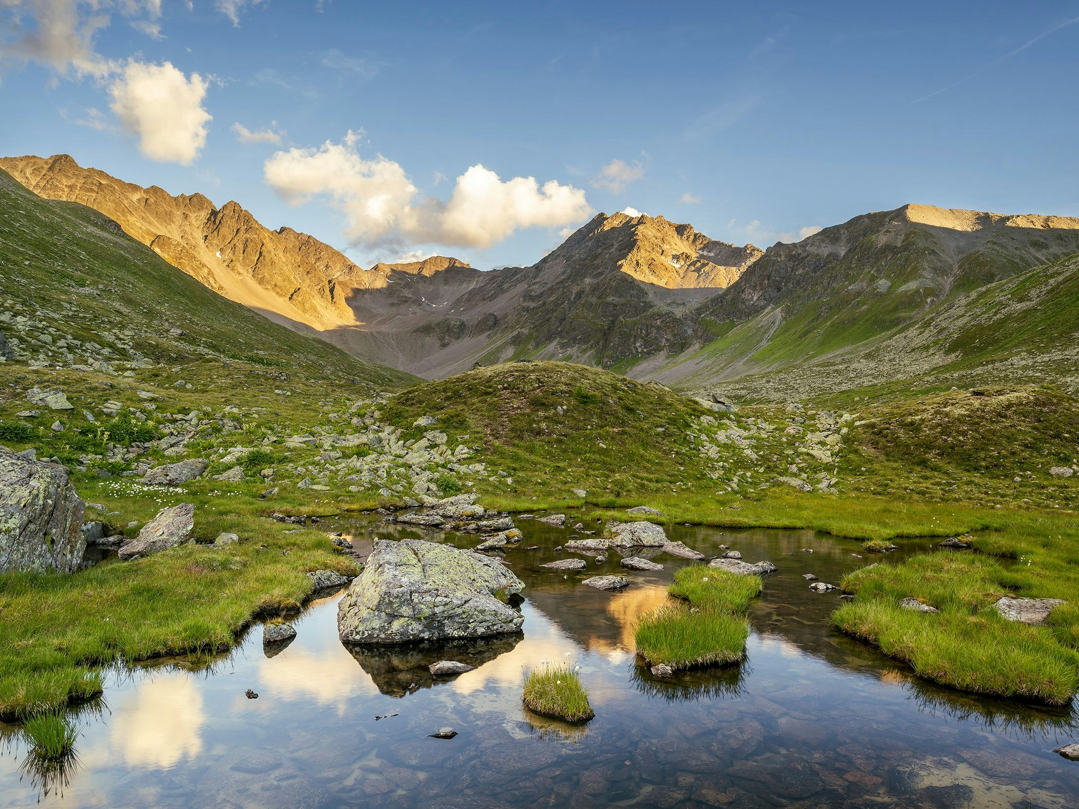 Impressionen aus dem Platzertal in Tirol nahe Pfunds