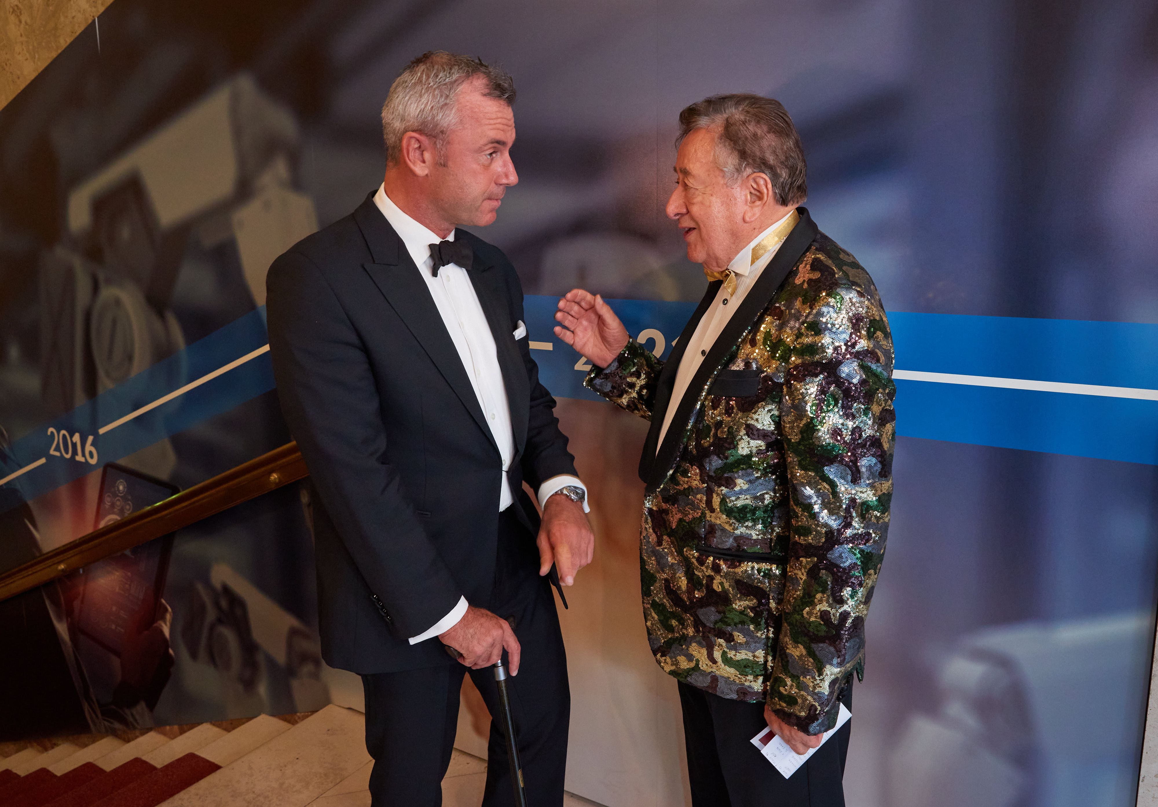 Norbert Hofer und Richard Lugner kennen sich persönlich. Im Bild bei der Feier zu "Mörtels" 89. Geburtstag 2021.