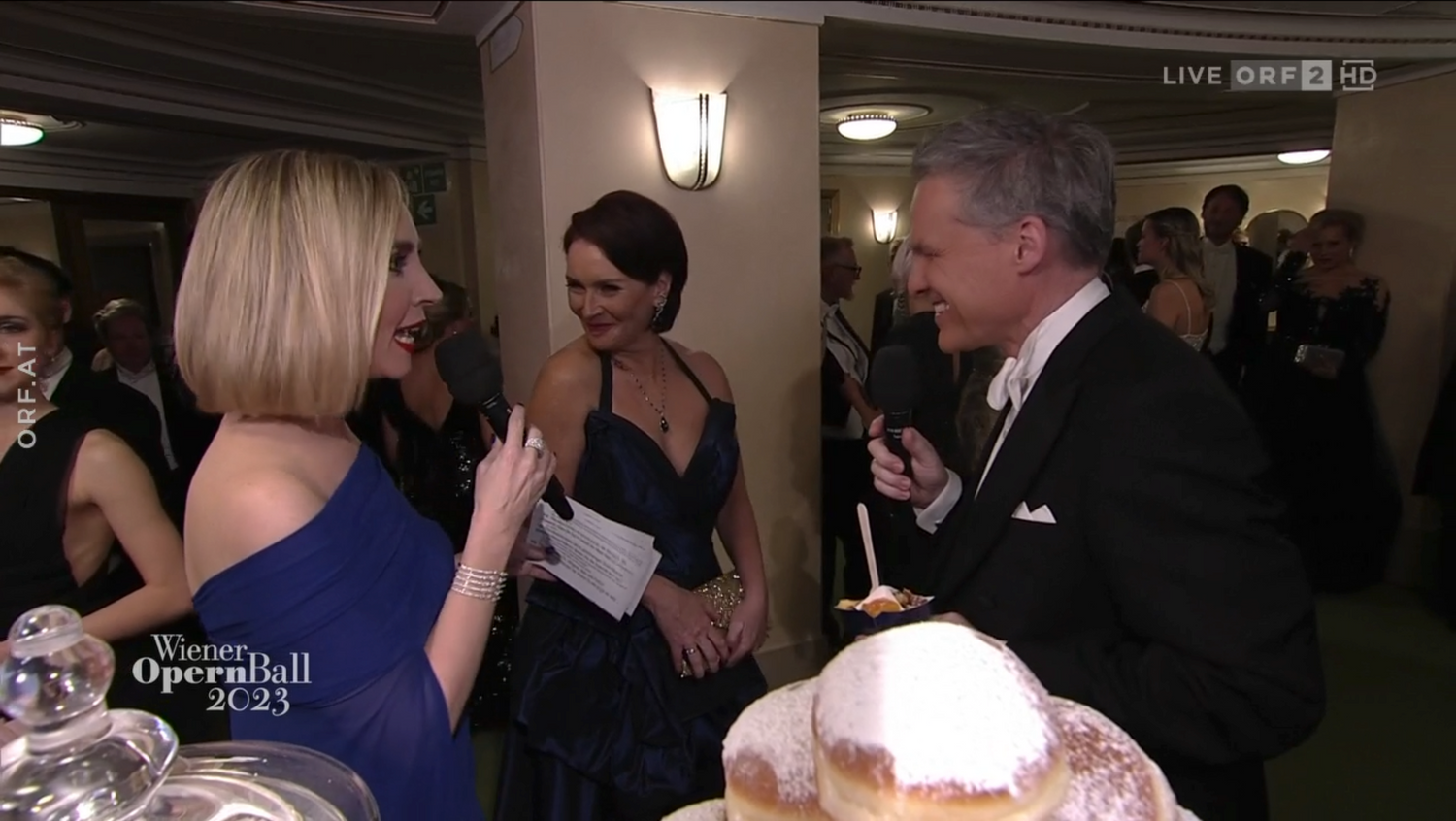 Nadja Bernhard und Tarek Leitner moderierten.