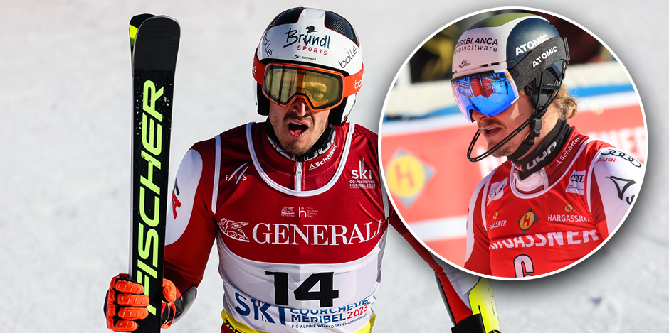 Stefan Brennsteiner und Manuel Feller im "Blech"-Streit