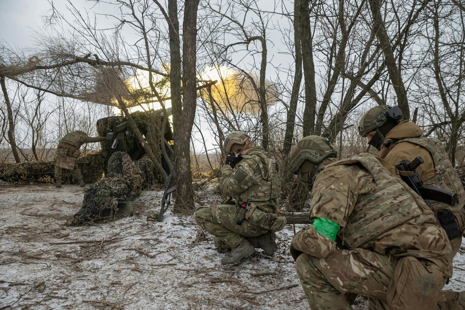 Die ukrainische Armee leistet nicht nur bei Bachmut erbitterten Widerstand gegen die russischen Invasoren. 