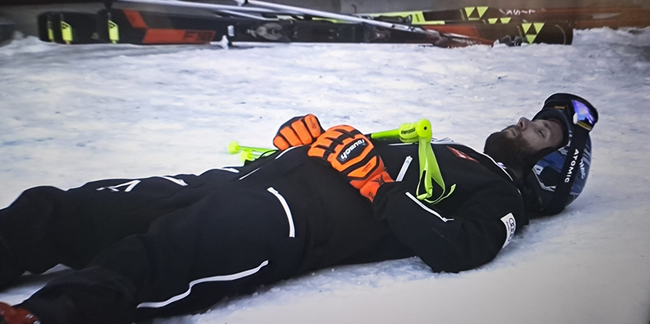 Marco Schwarz vor dem Start