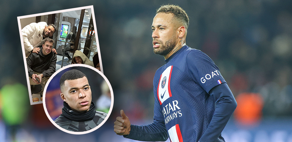 Fußball-Star Kylian Mbappe wurde in einer Fastfood-Filiale gesehen. 