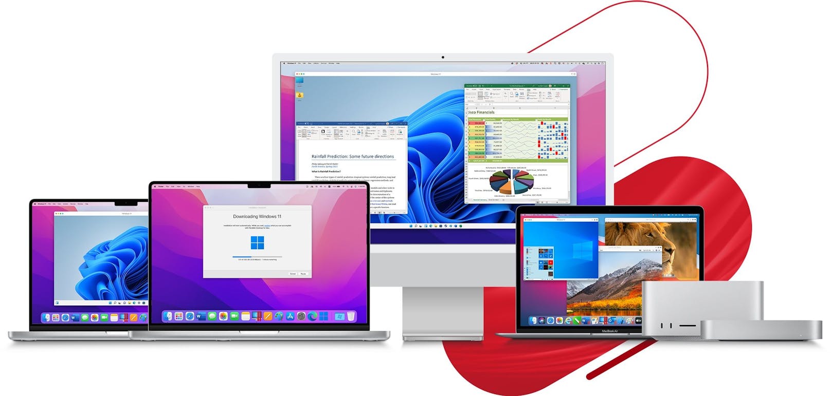 Parallels Desktop: Autorisierung für Windows 11 auf Mac mit Apple silicon.