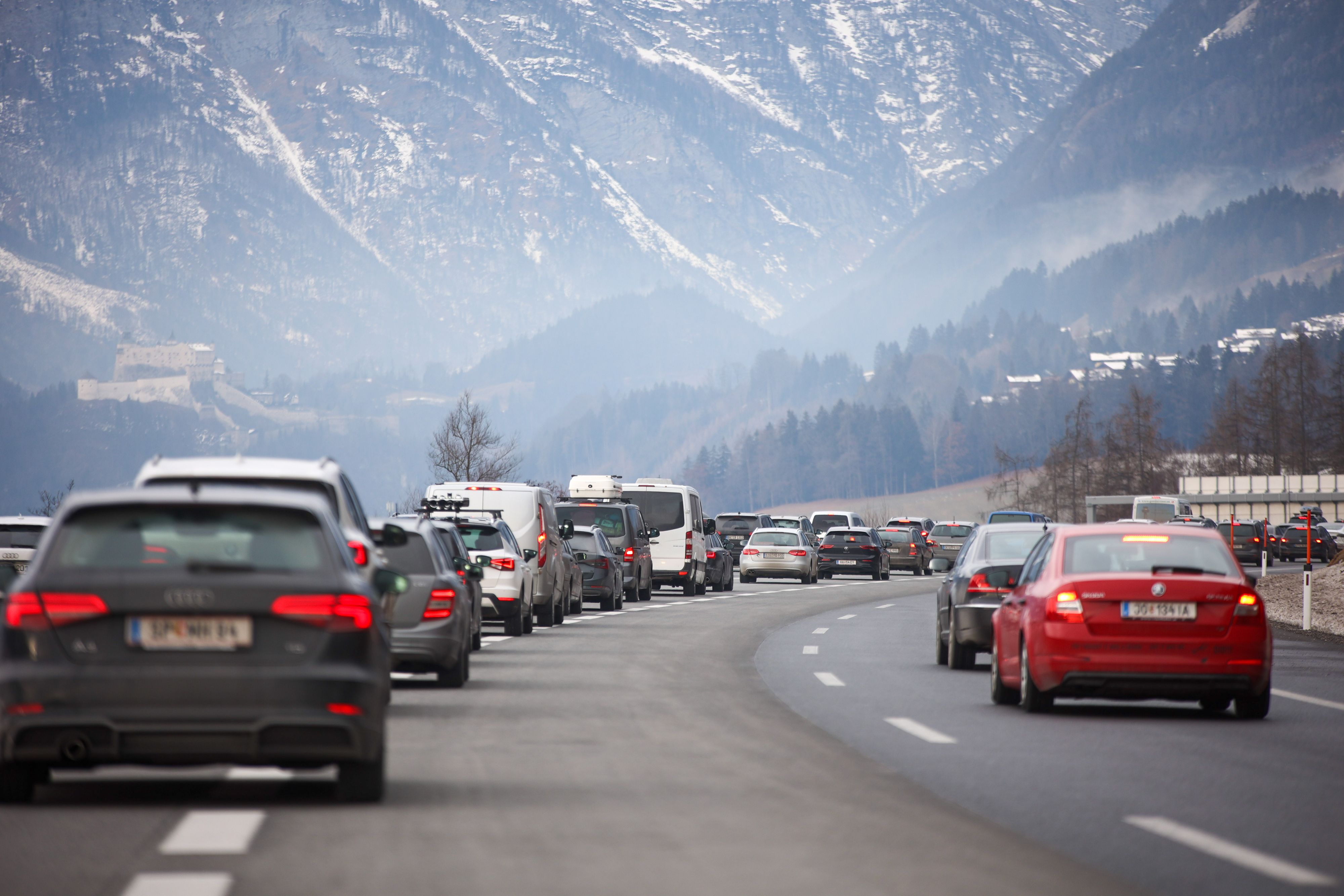 Am Freitag werden im Großraum Salzburg Verzögerungen erwartet.