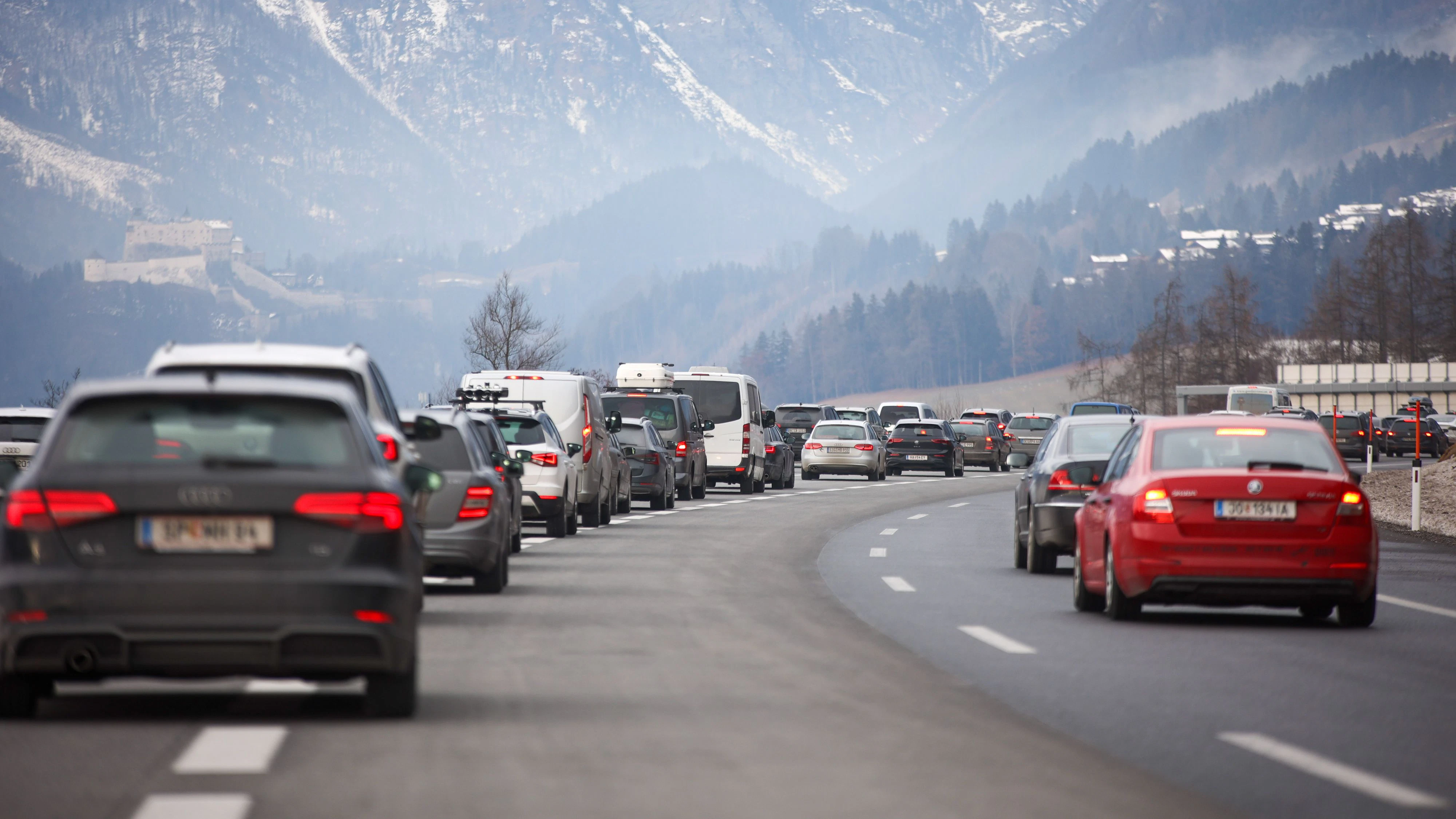 Am Freitag werden im Großraum Salzburg Verzögerungen erwartet.