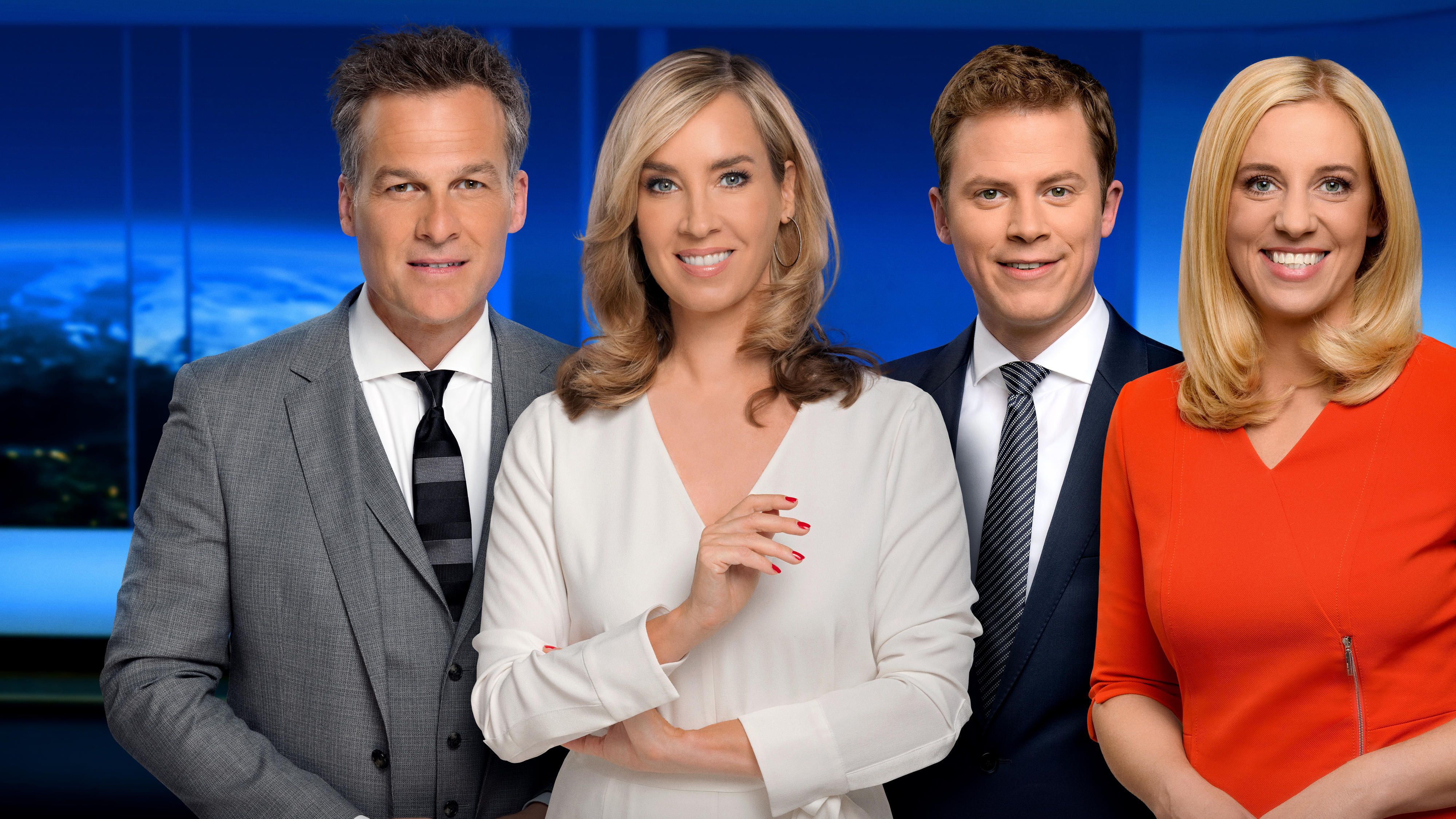 "Zeit im Bild", "Die meistgesehene und wichtigste politische Informationssendung des ORF." Die "Zeit im Bild" informiert die Zuschauerinnen und Zuschauer täglich um 19.30 Uhr in ORF 2 über das aktuelle Geschehen aus Innen- und Außenpolitik, Wirtschaft, Wissenschaft, Kultur und Chronik. Reportagen, Hintergrundberichte, Grafiken und Analysen unserer ZiB-Expertinnen und -Experten vertiefen das Verständnis der tagesaktuellen Ereignisse und helfen, das aktuelle Tagesgeschehen einordnen zu können.Im Bild: Tarek Leitner, Nadja Bernhard, Tobias Pötzelsberger, Susanne Höggerl. - Veroeffentlichung fuer Pressezwecke honorarfrei ausschliesslich fuer die redaktionelle Berichterstattung in Zusammenhang mit Sendungen oder Veranstaltungen des ORF. Foto: ORF. Andere Verwendung honorarpflichtig und nur nach schriftlicher Genehmigung der ORF-Fotoredaktion. Copyright: ORF, Hugo-Portisch-Gasse 1, A-1136 Wien, Tel. +43-(0)1-87878-13606