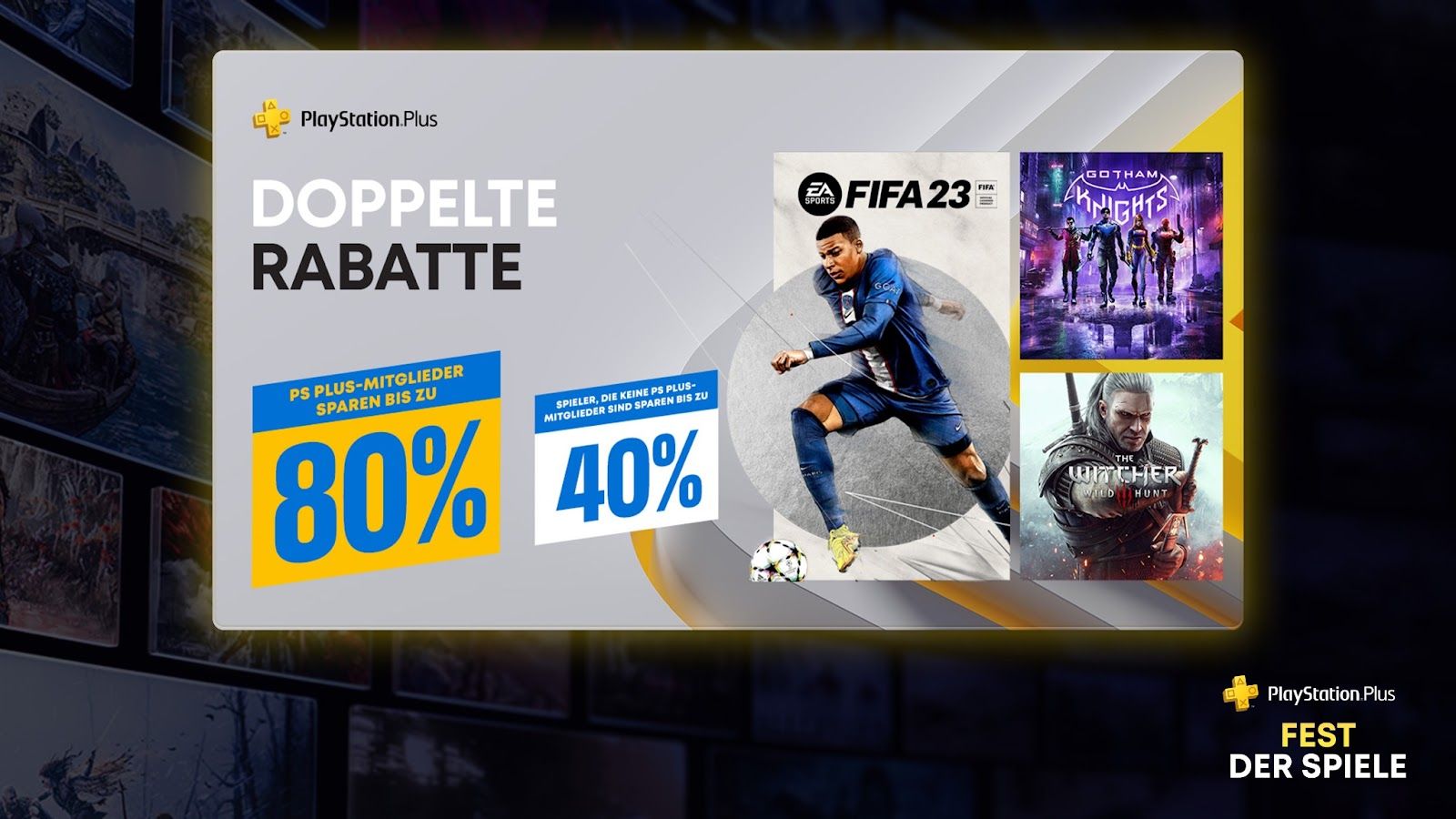 "PlayStation Plus Fest der Spiele" sowie Extra- &amp; Premium-Neuzugänge im Februar.
