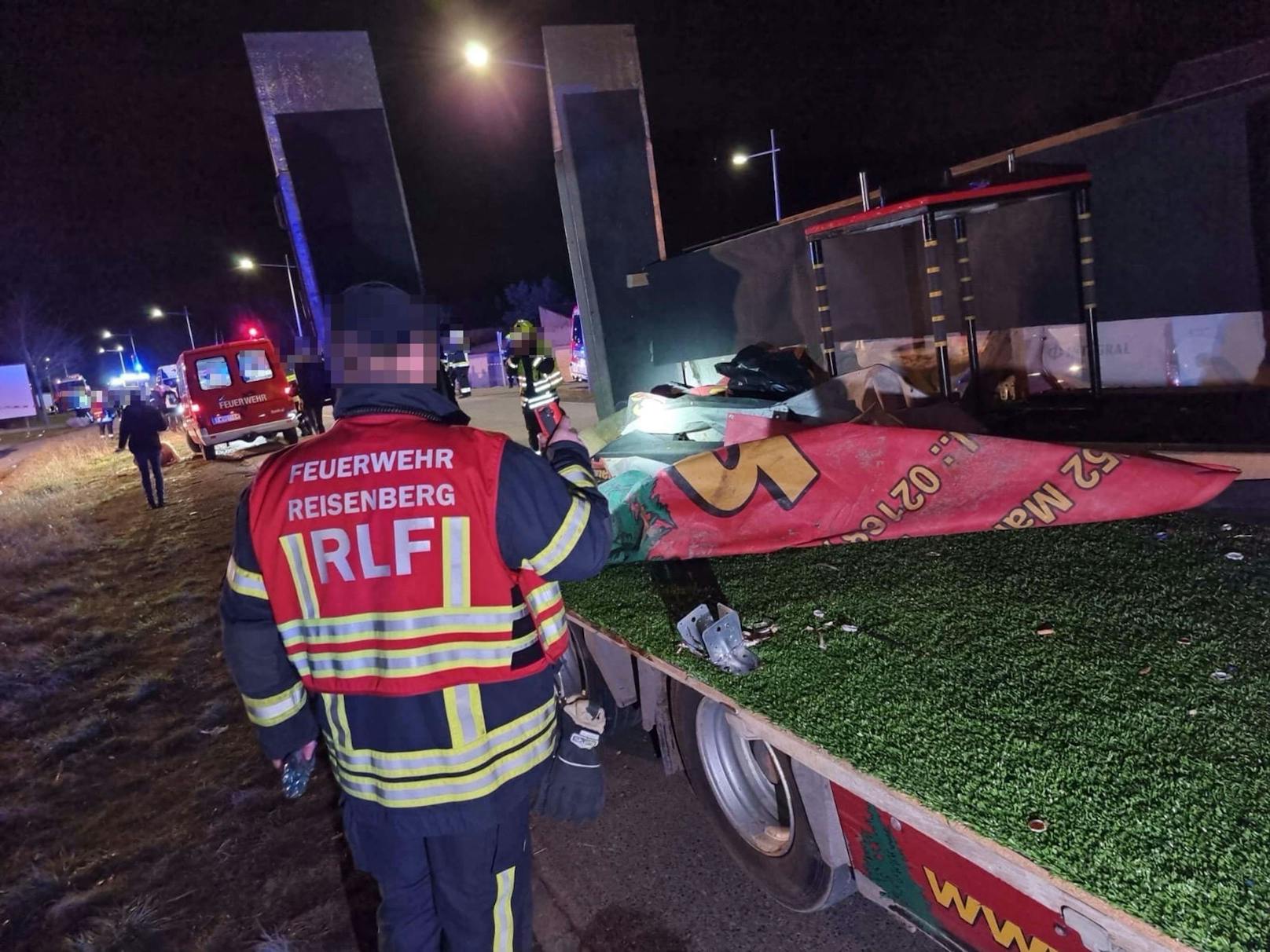 Unglück in Reisenberger forderte zehn Verletzte
