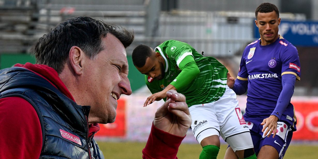 Andreas Herzog kritisiert Anderson (Mitte).