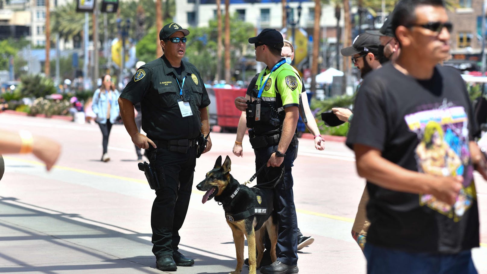 Ärger um Kaliforniens Polizeihunde.
