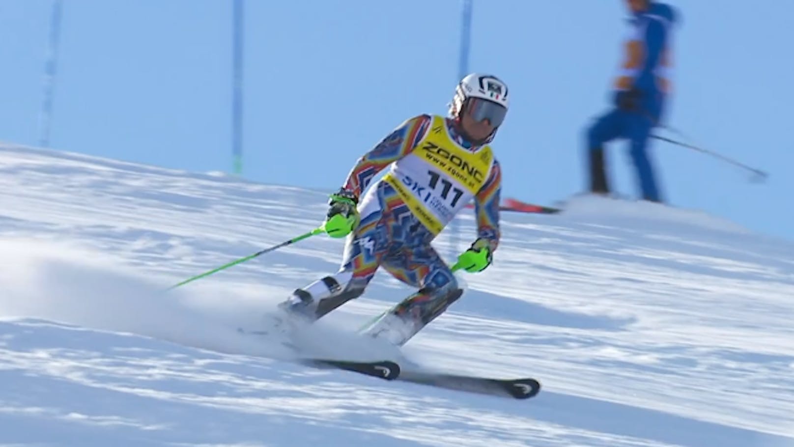 Hohenlohe musste in der Slalom-Quali abschwingen.