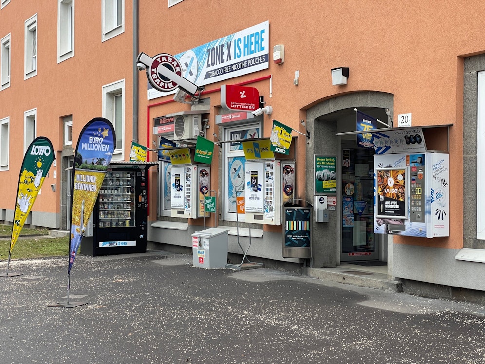 Diese Trafik in Linz-Kleinmünchen soll der 18-Jährige vergangenen Freitag überfallen haben.&nbsp;