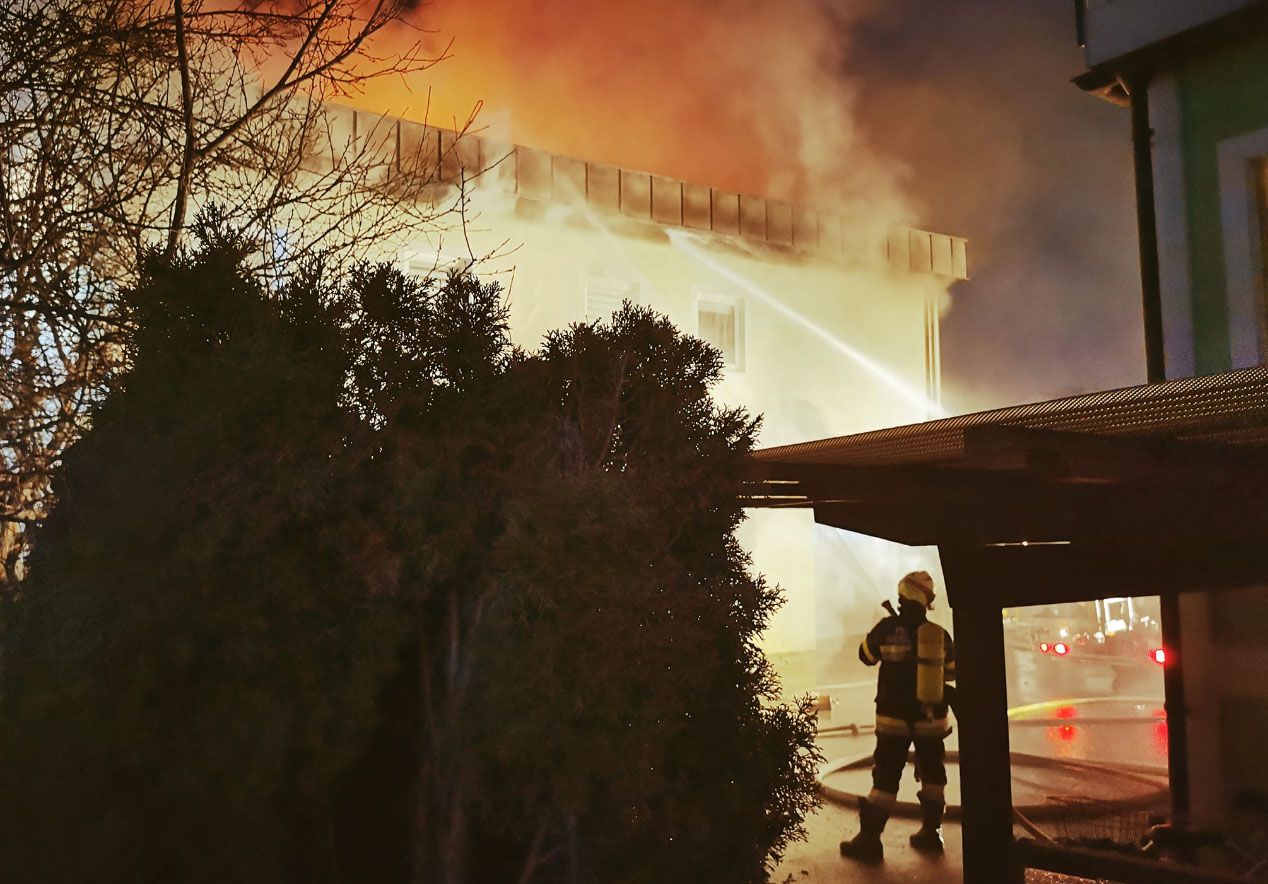 Die Feuerwehr stand am Wochenende im Großeinsatz.