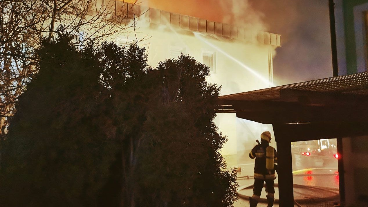 Die Feuerwehr stand im Großeinsatz.