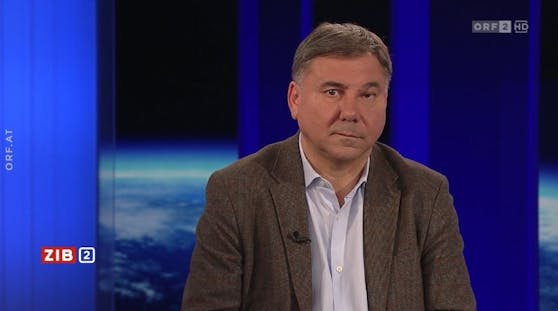 Der bulgarische Politikwissenschafter Ivan Krastev war am Montagabend (20.02.2023) Studiogast in der ORF-"ZIB2".
