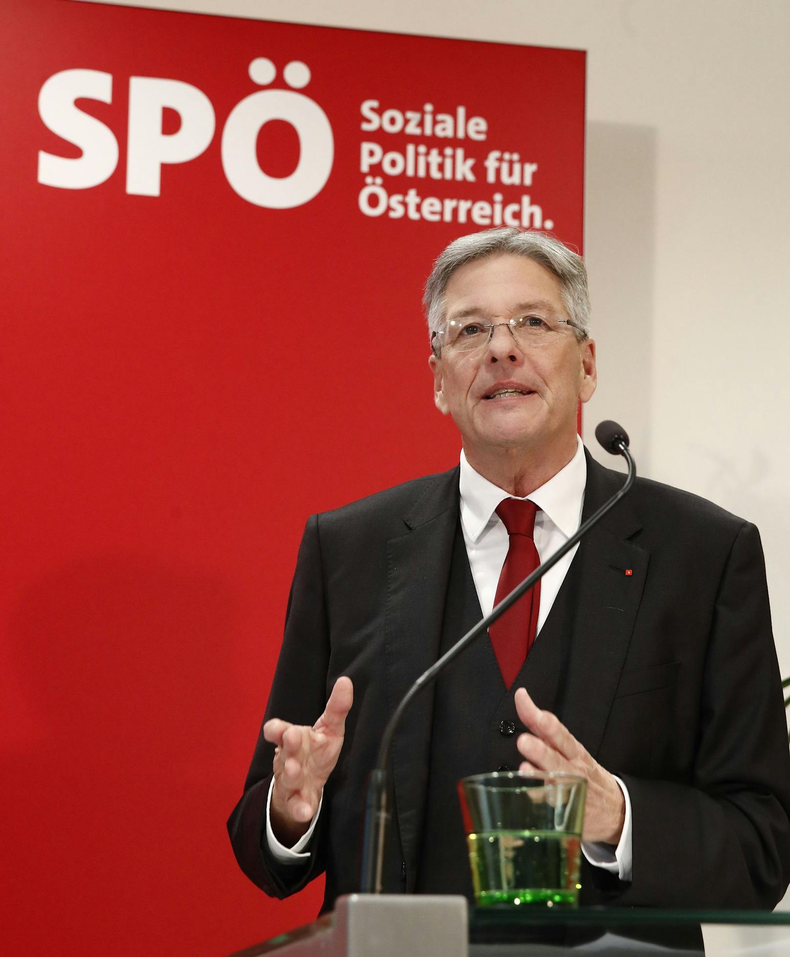 SPÖ-Spitzenkandidat und derzeitiger Landeshauptmann Peter Kaiser