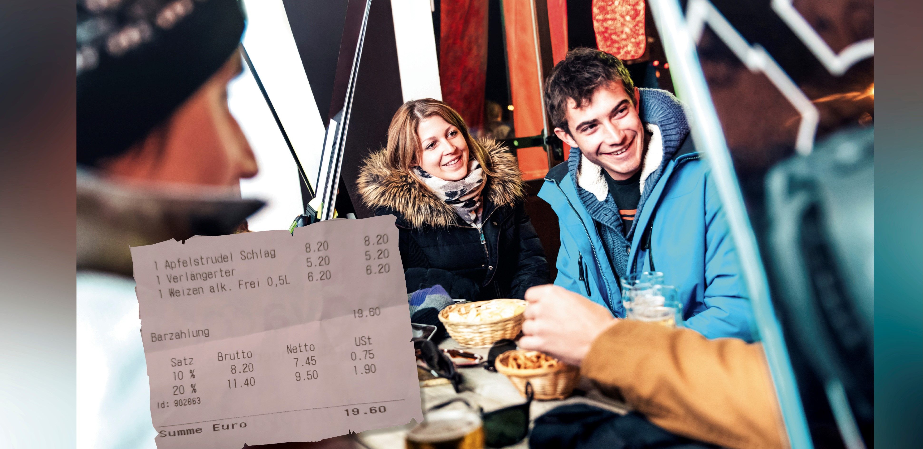 Skihütte Rechnung Teuerung