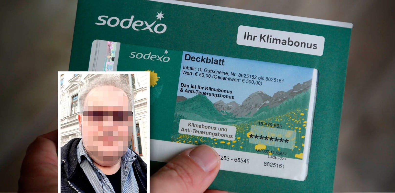 Der Obdachlose Josef Pixner (59) wartet seit vielen Monaten auf die Auszahlung seiner 500 Euro.