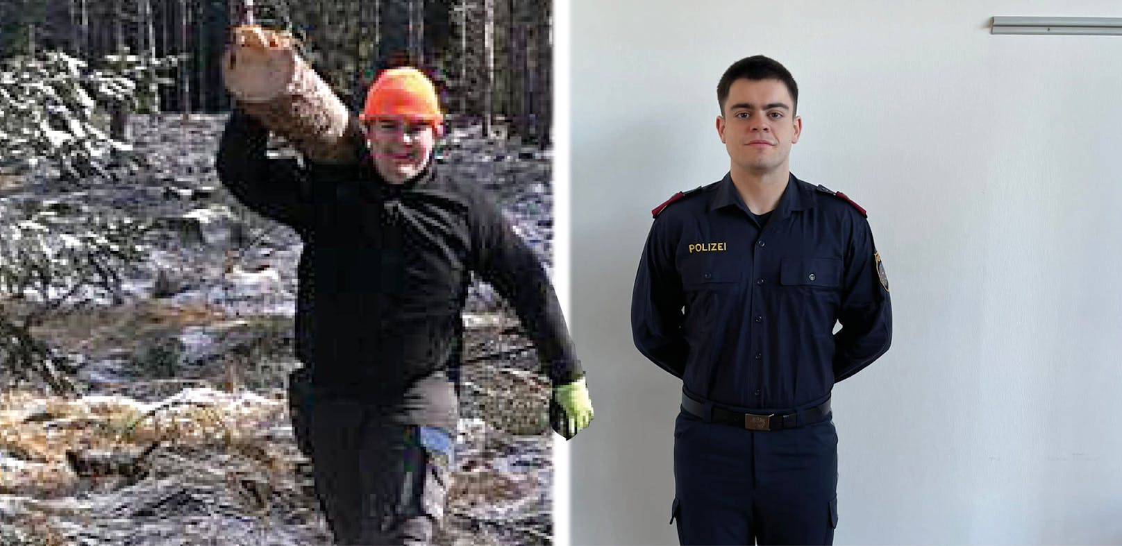 Für Traumjob Polizist nahm Nikolaus (20) 50 Kilo ab