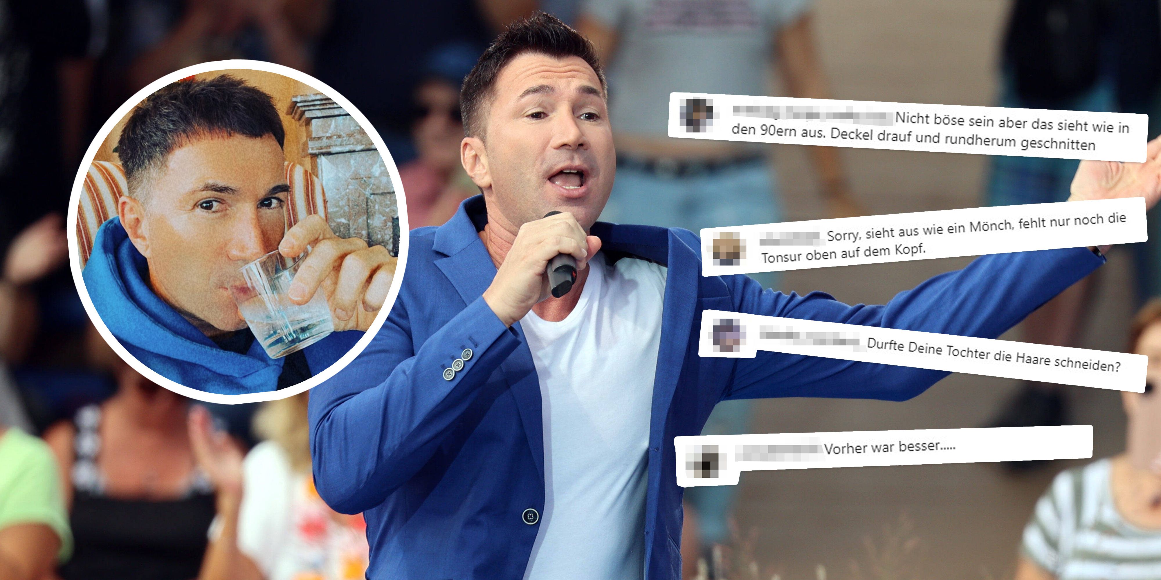 Lucas Cordalis hat eine neue Frisur.