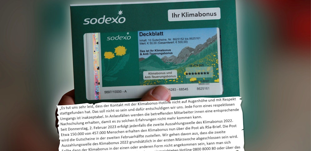 Unzählige Menschen sind verärgert; der Bund hat sich jetzt in einem Mail an 