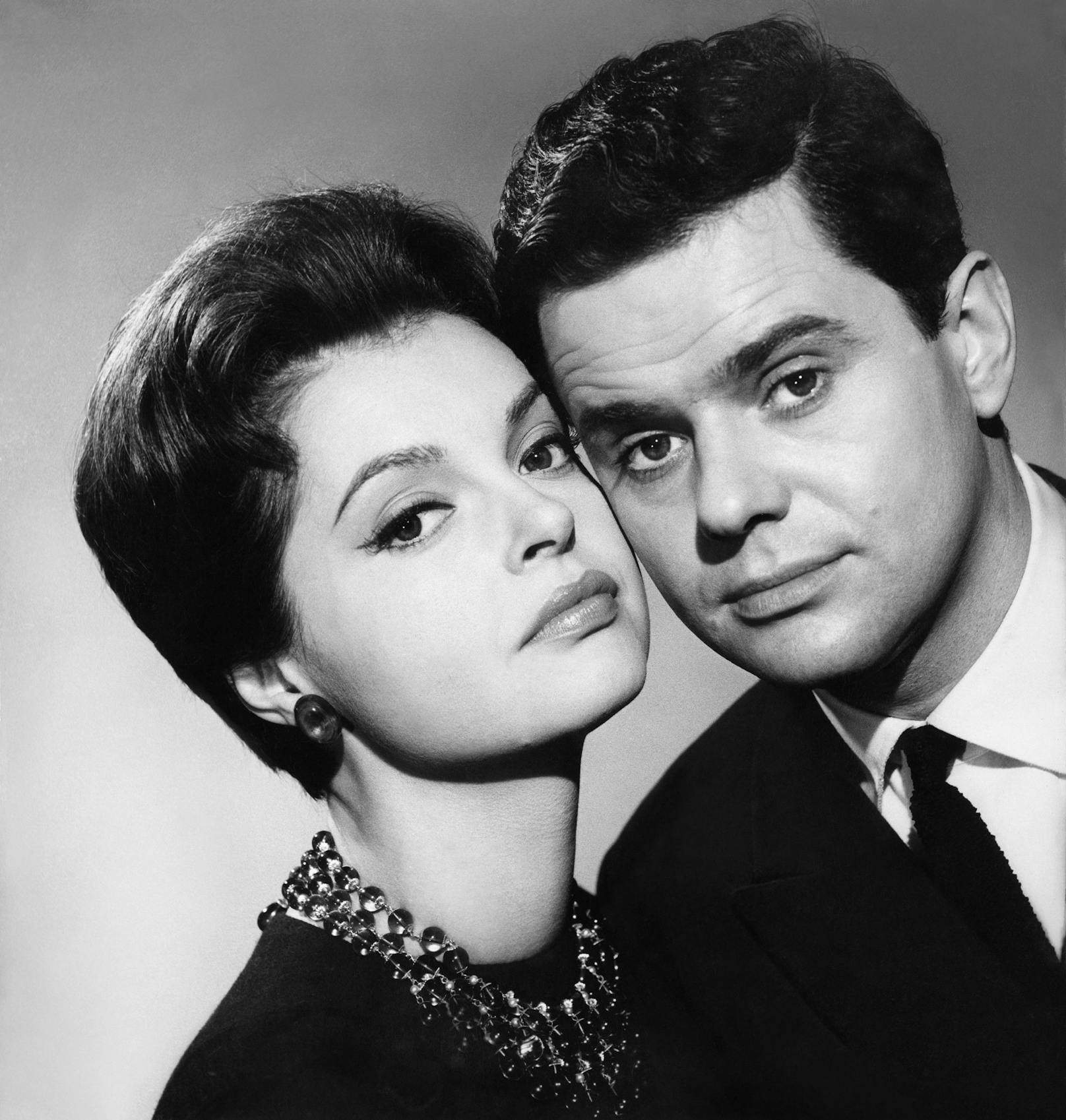 Am 5. Februar 1956 heiratete sie den Schauspieler Walter Giller. (Pressefoto für den Film 'Affäre Nina B.', 1961)