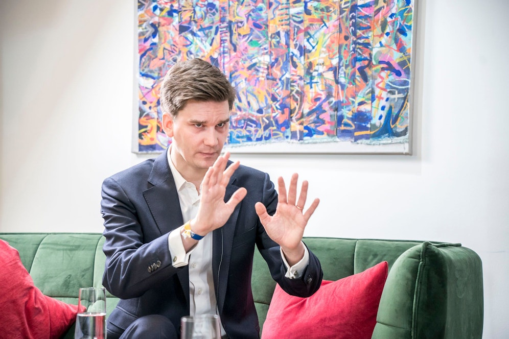 Neos-Generalsekretär Douglas Hoyos