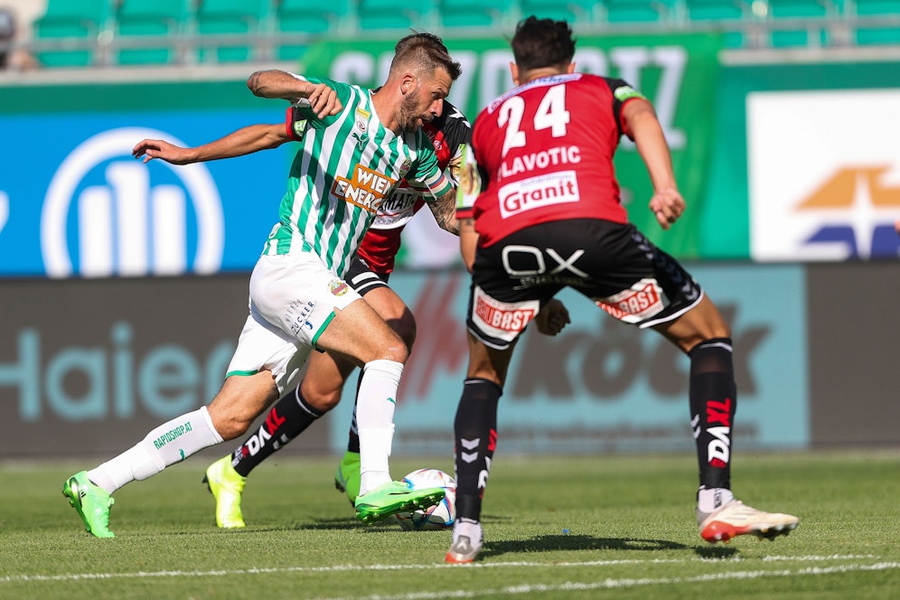 Kann sich Rapid im Cup gegen Ried durchsetzen?