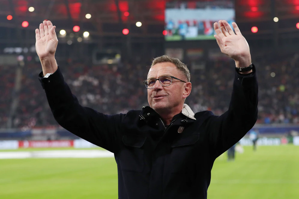 Ralf Rangnick verabschiedet sich aus Leipzig