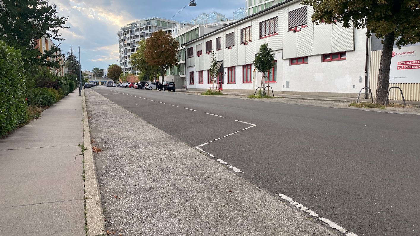 Erlaaer Strae in Liesing