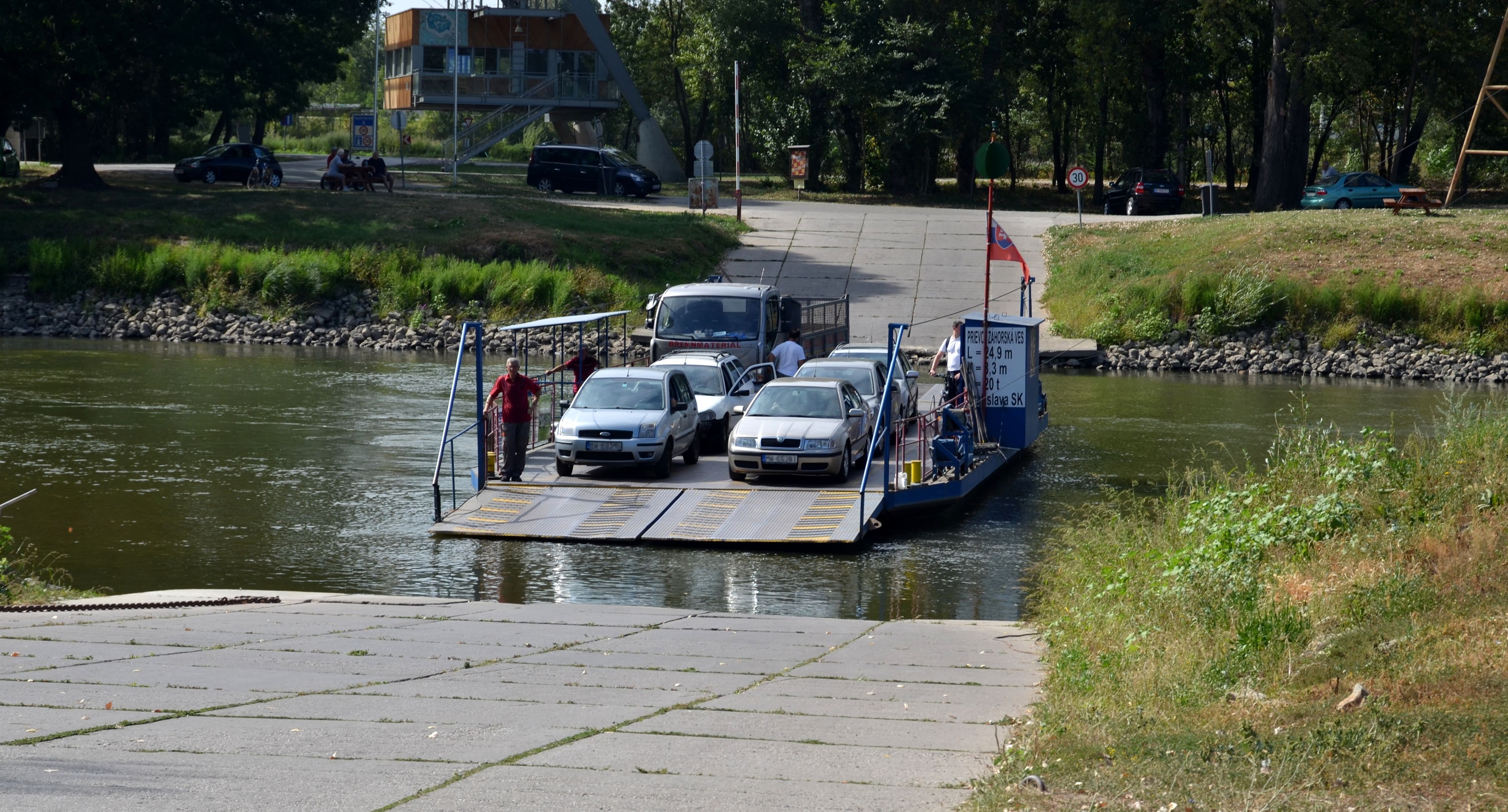 Die Fähre in Angern