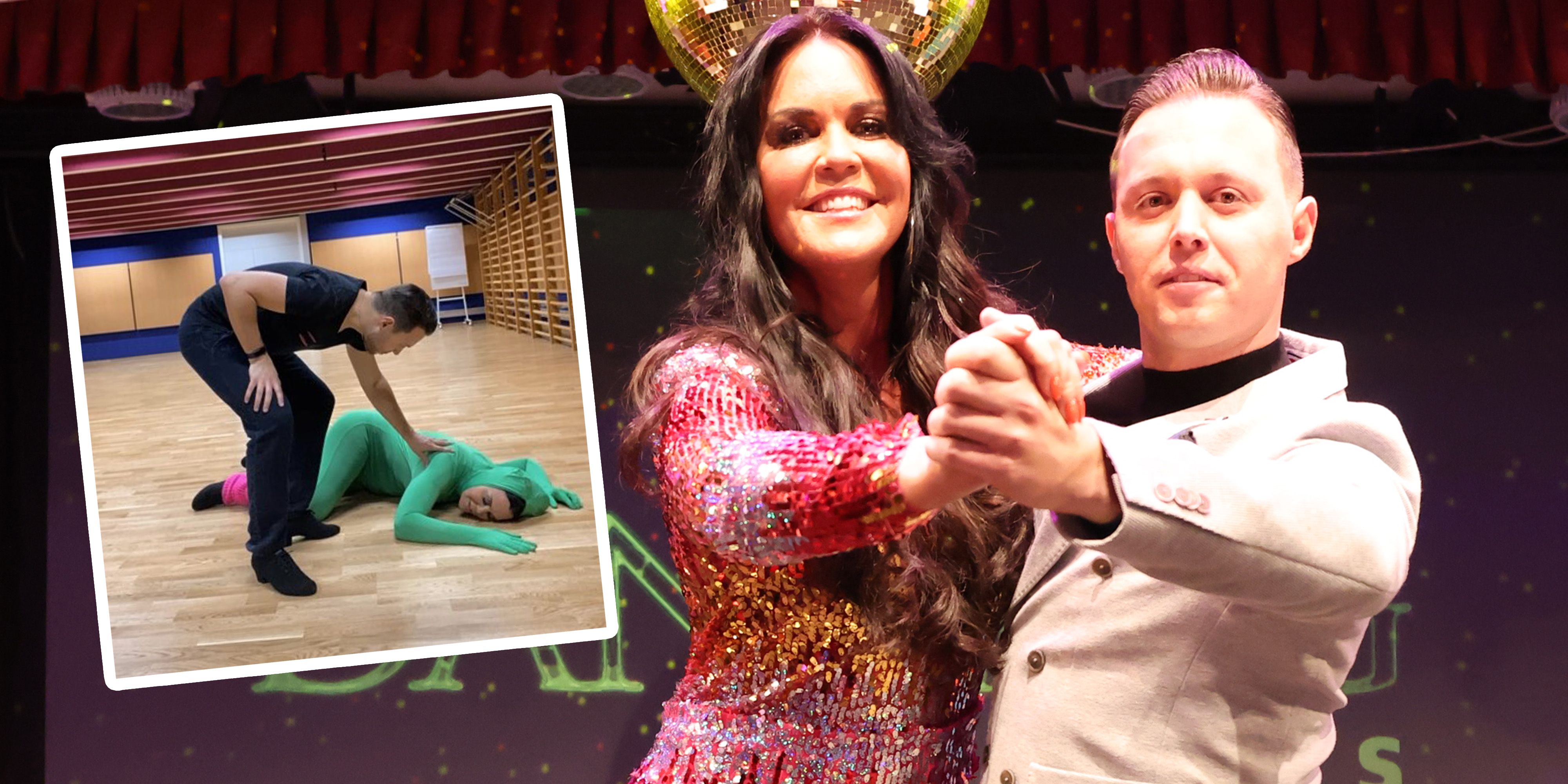 Martina Reuter überfordert ihren "Dancing Stars"-Partner.