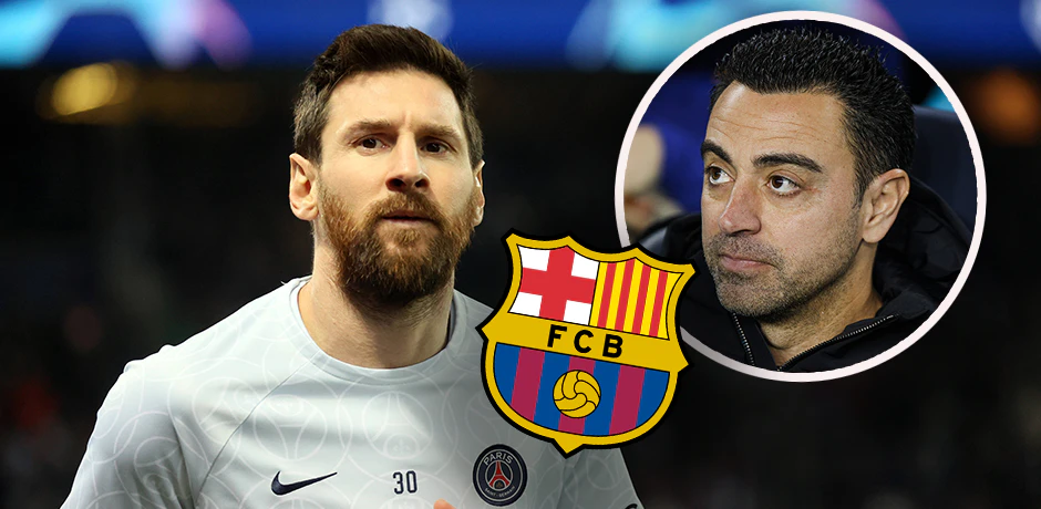 Barcelona-Coach Xavi spricht über eine mögliche Rückkehr von Kumpel Lionel Messi. 
