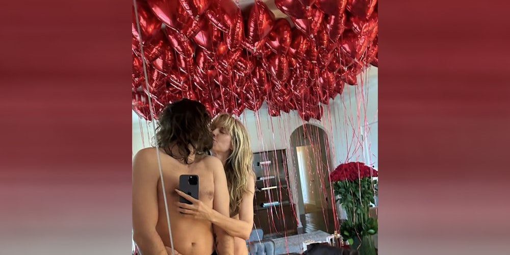 Heidi Klum lässt erneut die HÜllen fallen. 