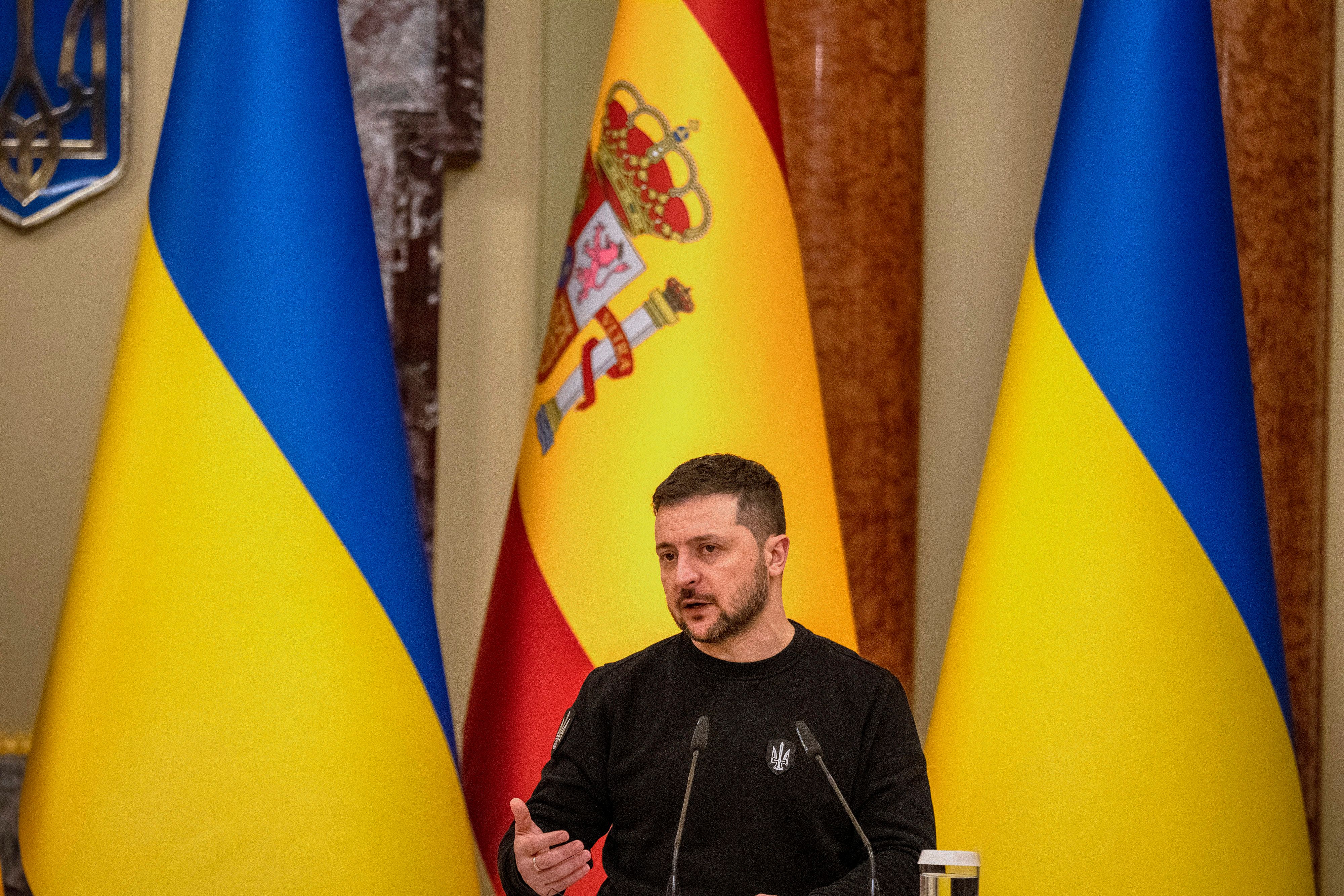 Wolodimir Selenski hält demnächst eine Rede im österreichischen Parlament.