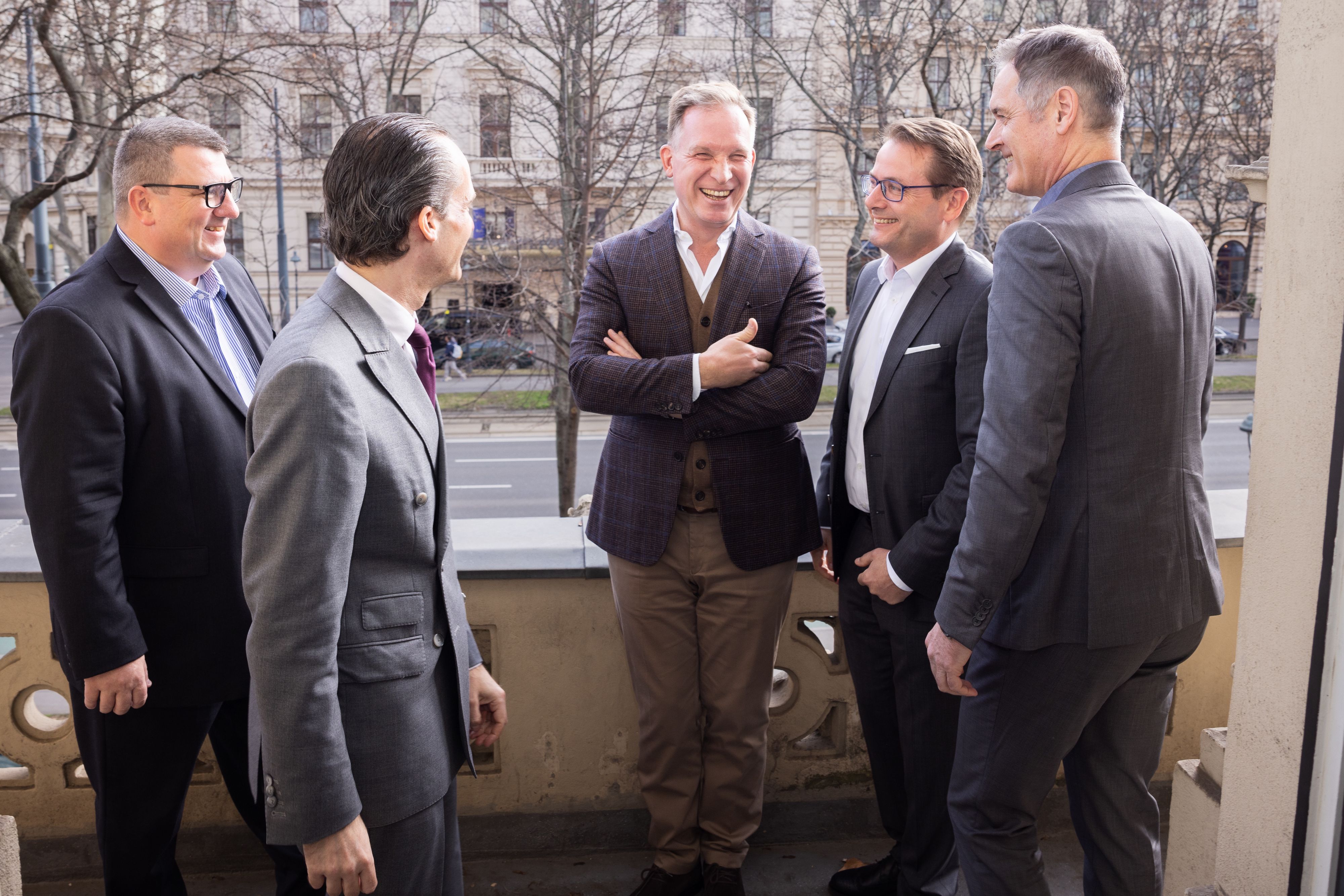 Jürgen Gangoly, Stefan Sengl (Skills), Roman Geiser (Farner), Jörg Wollmann und Helmut Stögerer (Skills).