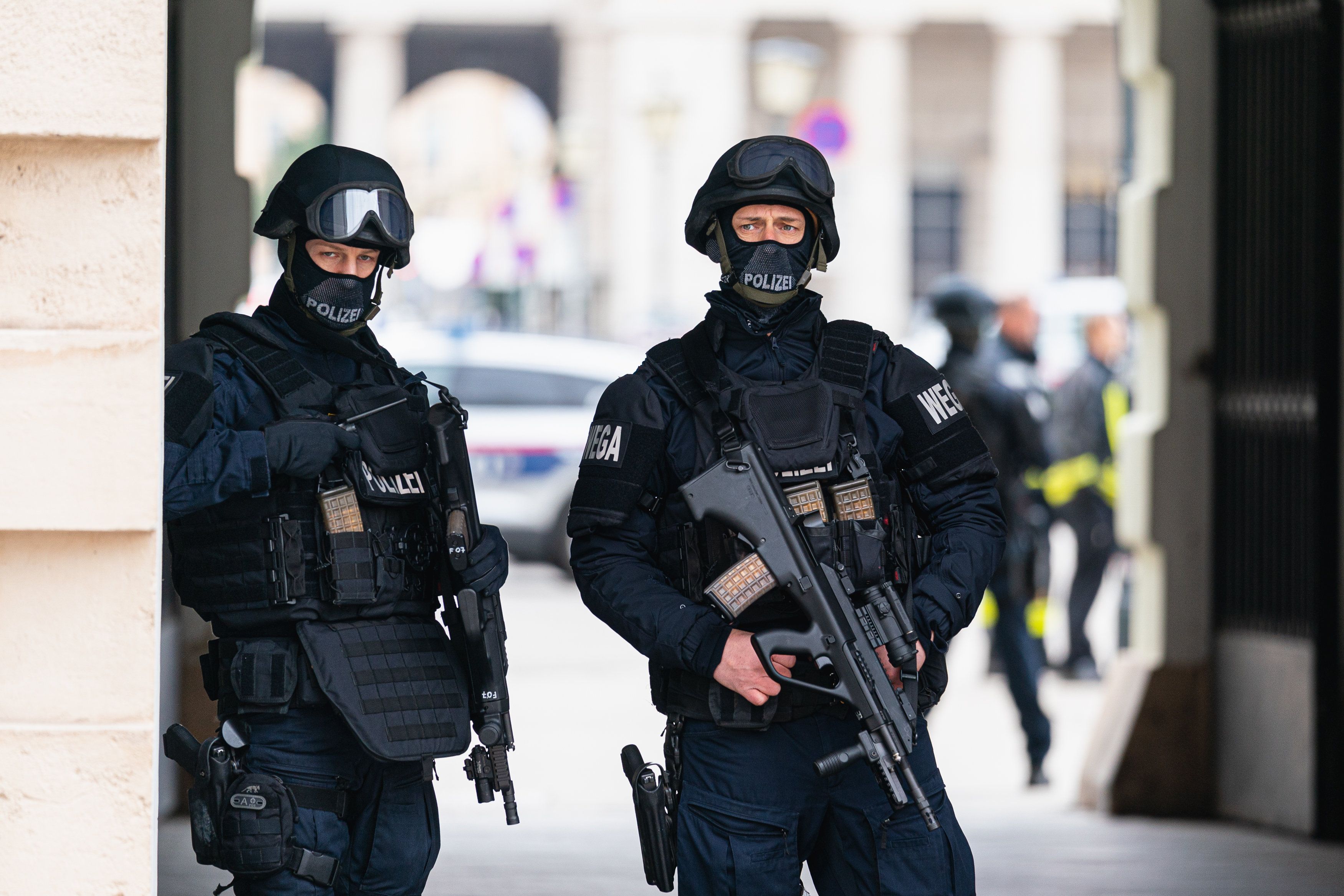 Polizisten der Spezialeinheit WEGA waren im Einsatz. Archivbild