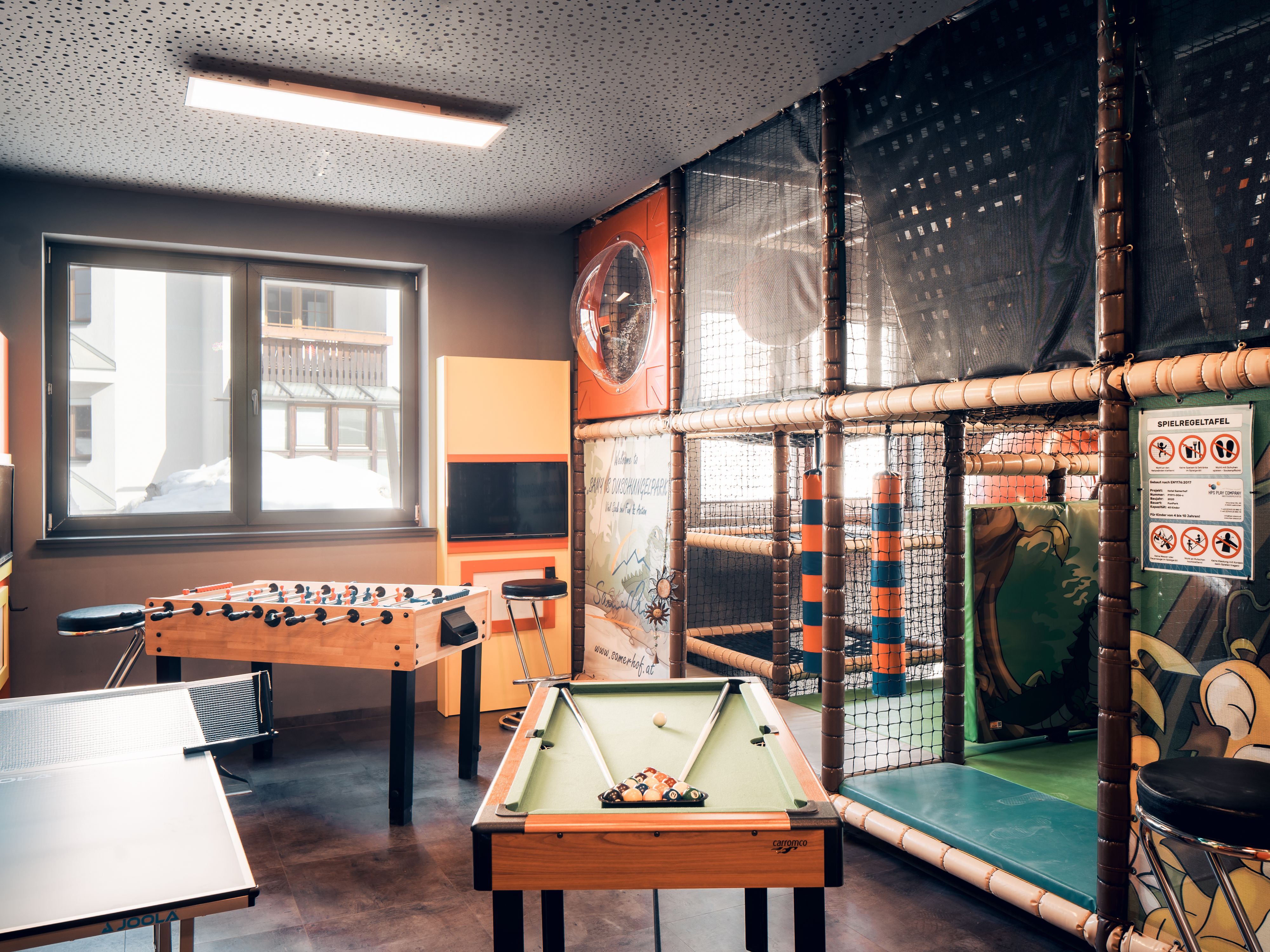 Langeweile ist in der Kids Area ein Fremdwort. 