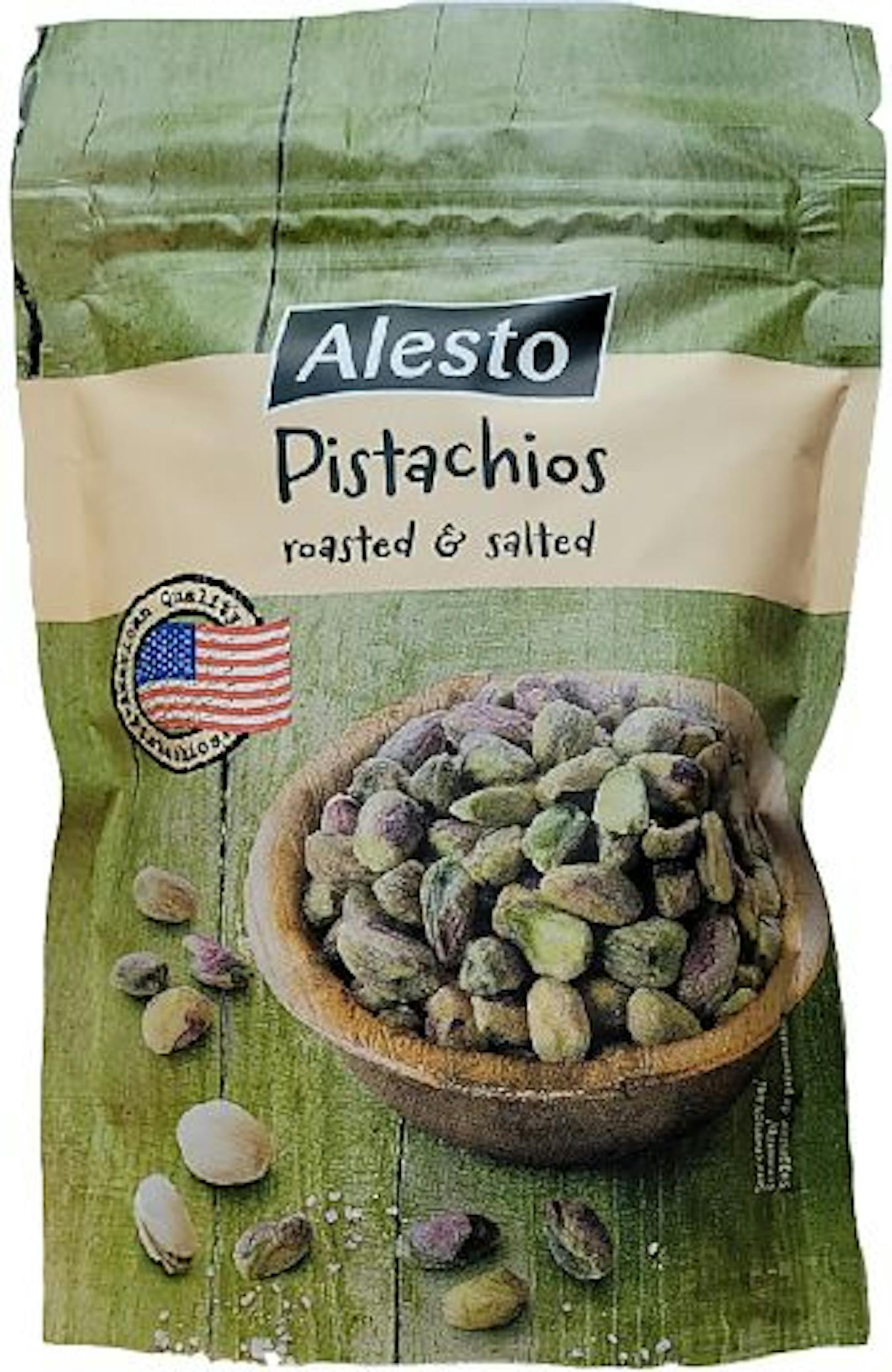Alesto Pistachios, roasted & salted, 70 g