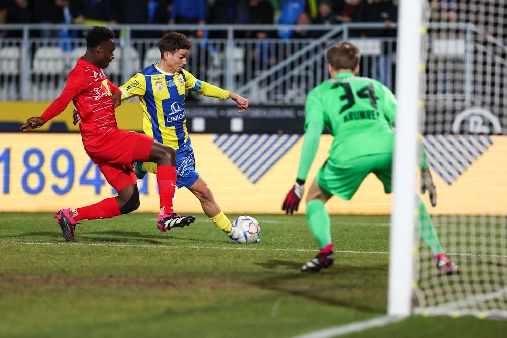 Die Vienna kassierte gegen Liefering eine Heimniederlage zum Frühjahrsauftakt. 