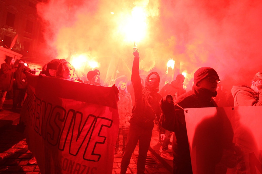 Proteste haben rund um den Akademikerball Tradition. Am Freitag werden erneut massive erwartet. (Archivbild).